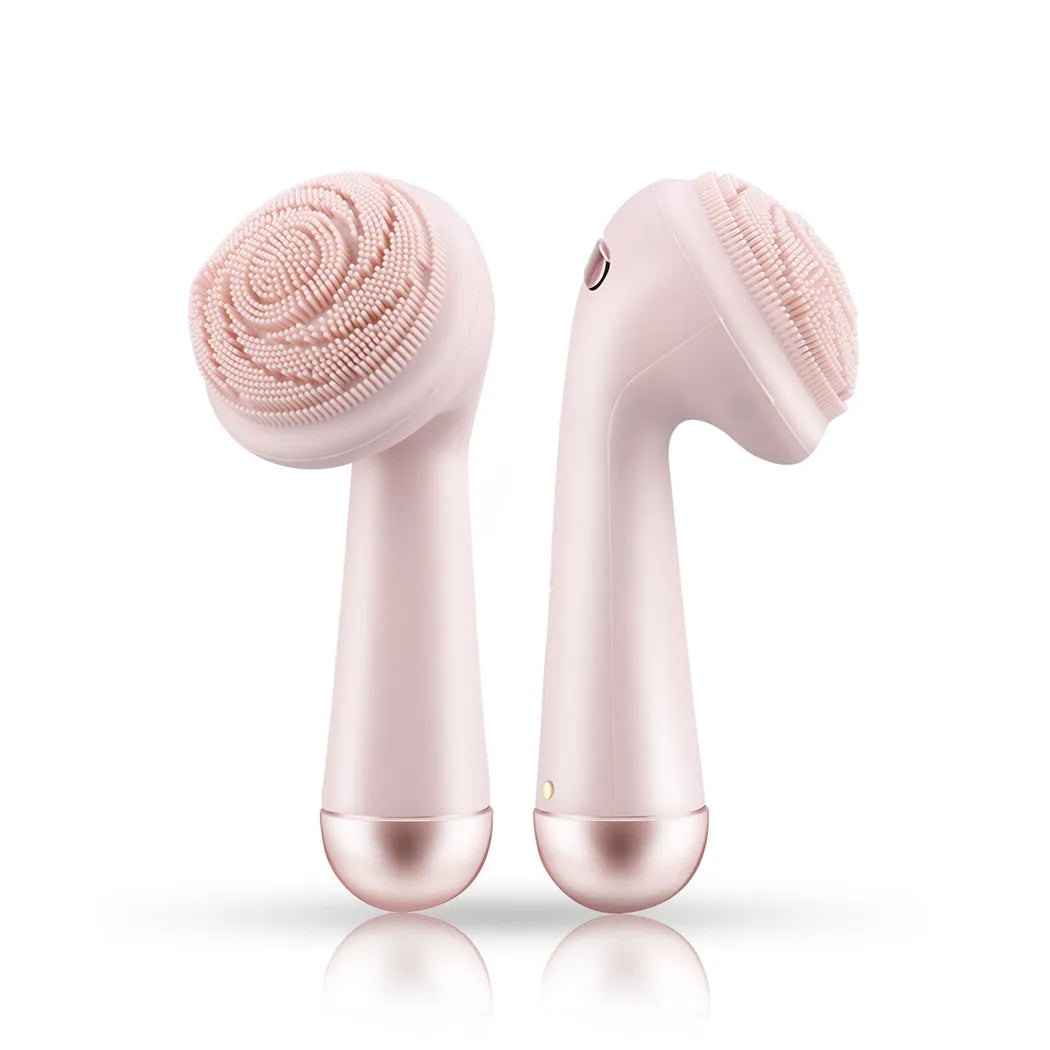 Brosse Nettoyante Faciale Électrique en Silicone - Massage Vibrant Rechargeable Étanche