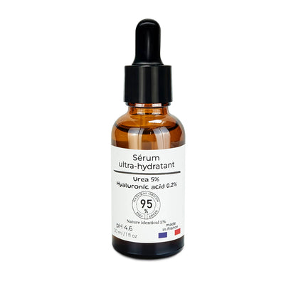 Sérum anti-âge hydratant à 5 % d'urée + acide hyaluronique