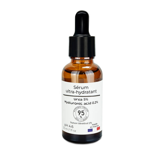 Sérum anti-âge hydratant à 5 % d'urée + acide hyaluronique