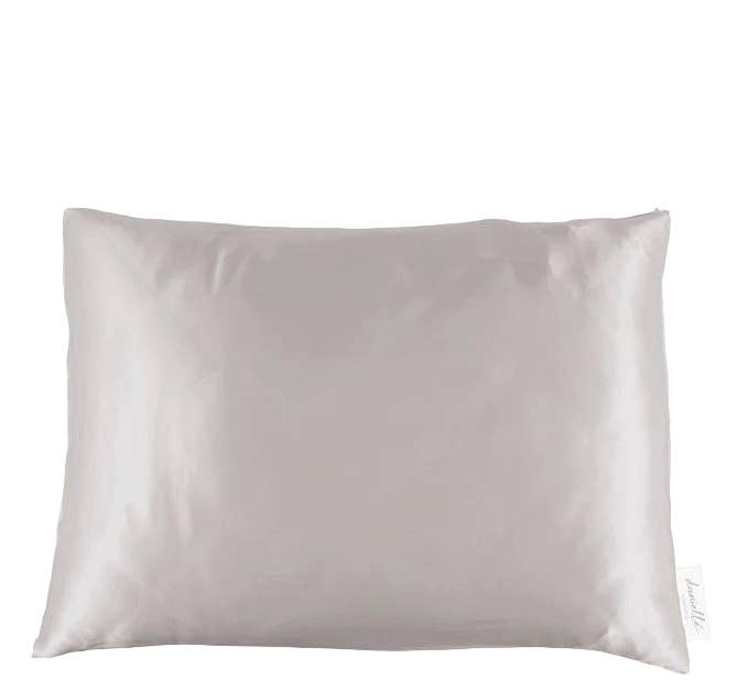 Taie d'oreiller en satin Danielle Gris