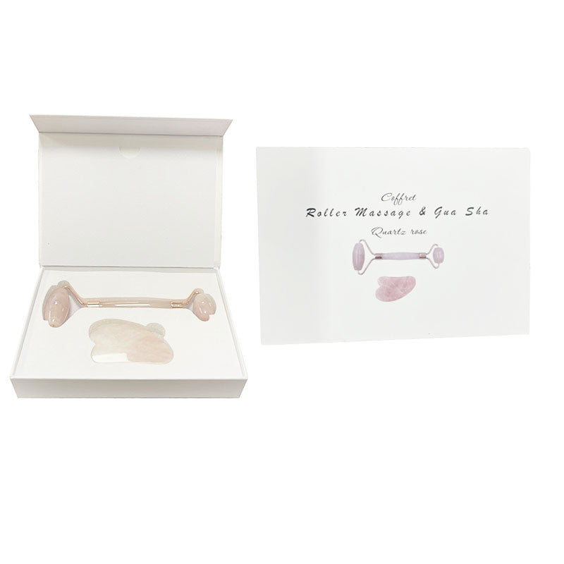 Coffret Gua Sha Quartz Rose – Lift & Éclat Anti-ÂgeCoffret Gua Sha Quartz Rose – Lift & Éclat Anti-Âge