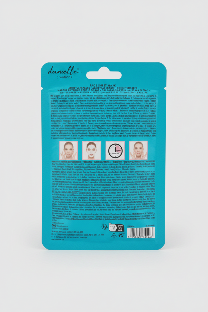 Masque visage Danielle Bubble 1 pièce