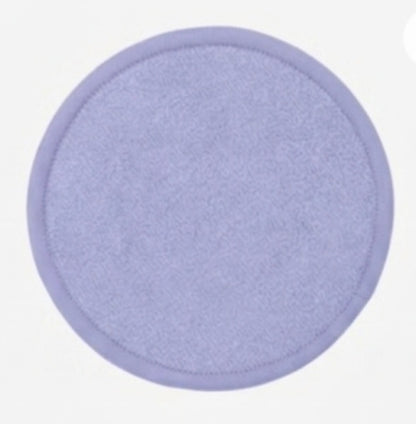 Tampon Démaquillant Lavable en Microfibre – Rose ou Violet