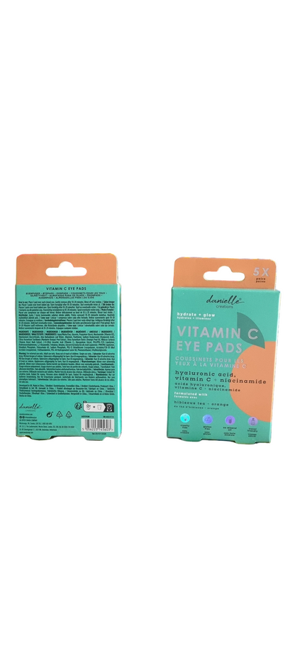 Rituel Yeux Réveil – Patches Vitamine C & Masque 3D Rose