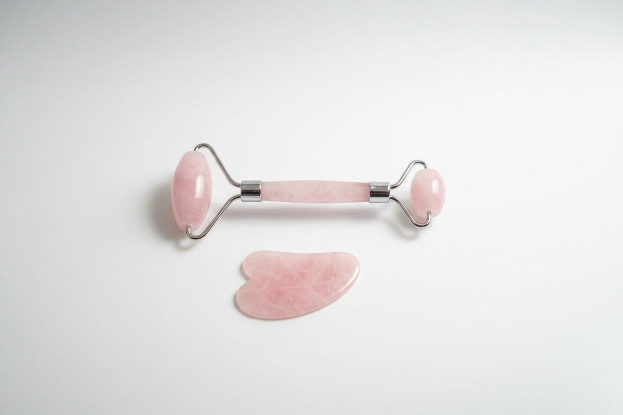 Coffret Gua Sha Quartz Rose – Lift & Éclat Anti-ÂgeCoffret Gua Sha Quartz Rose – Lift & Éclat Anti-Âge